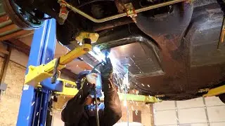 Welding in Vw Beetle  Floor Pan - 1967 Volkswagen Bug