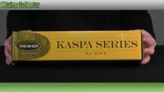Weaver Kaspa Series 3-12x50mm Ballistic-X Reticle Rifle Scope mfg# 849809