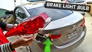 HOW TO REPLACE BRAKE LIGHT BULB ON HYUNDAI ELANTRA 2011 2012 2013 2014 2015 2016