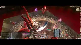 FFXIV: DT - Unreal - Аркадион (Savage) Босс у дверей M12 - Линдвурм (вид от лица плейбосса)