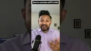 How to calculate mIVF in kids | HyGuru