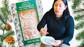 Trader Joe's German Iced Gingerbread Soft Spiced Cookies Review 🇩🇪