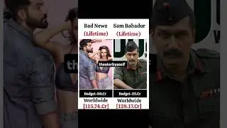 Bad Newz vs Sam Bahadur movie comprise end box office collections life time collections would wide