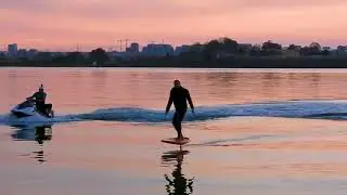Learn quickly  how lift on hydrofoil. WINGFOIL.  Windsurfing Academy - Piccadilly Mamaia