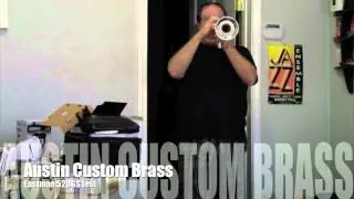 Eastman 520 GS  quick play test at Austin Custom Brass