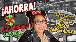 DOWNTOWN DISNEY SIN CARRO | Me fallaron con los fuegos artificiales!