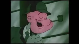 Popeye: Private Eye Popeye (1954) | Classic Animated Cartoon Short