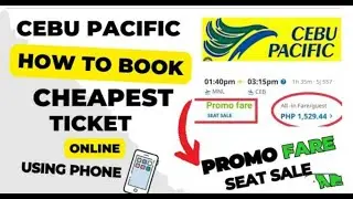 Paano makahanap ng murang ticket sa cebu pacific 2025 #cedricvlogchannel #cebupacific 