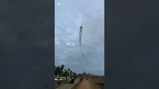 Galle fort beautiful snake kite