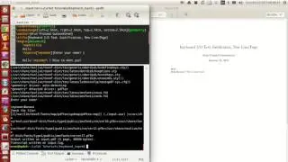 LaTeX Programming : 043 : Keyboard I/O, Text Justification and Page/Line Break