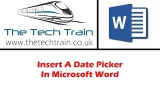 Insert A Date Picker In Microsoft Word