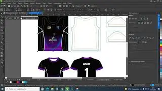 MONTANDO GABARITO NO COREL - SUBLIMAÇÃO TOTAL