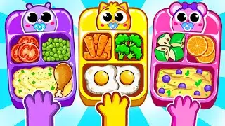 What’s Inside My Lunchbox?🍎🥐 SUBSCRIBE for Funny Kids Songs & Nursery Rhymes♥️