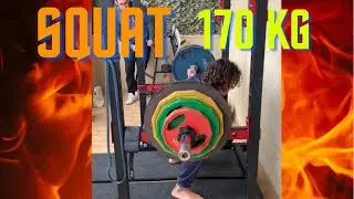 SQUAT LOW BAR: 170 kg