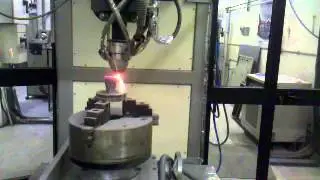 Free-form laser material deposition