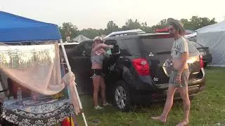 Bonnaroo 2022. A few hours after arrival.