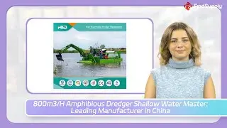 800m3/H Amphibious Dredger Shallow Water Master: Leading Manufacturer in China