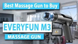 Everyfun M3 Pro Percussion Muscle Massage Gun - Best Massage Gun to Buy 2022