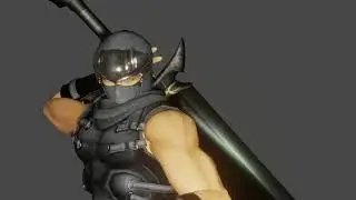 Justin Gross Voice Lines - NINJA GAIDEN Black