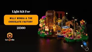 Touch Light Kit for LEGO&reg; Ideas 21360 Willy Wonka & the Chocolate Factory
