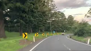 Toowoomba to Brisbane evening drive Part 1