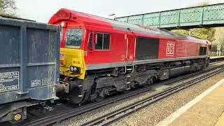 66181 6V14 Newhaven Marine Ag Tml Dbc to Cricklewood Aggregates Dbc @ Salfords (Surrey) 12/11/25