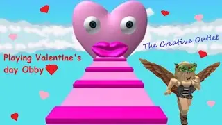Roblox Parkour Obby! Valentine's Day Special! | The Creative Outlet