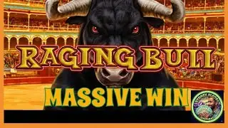 🐂 It's Raging Bull for the Massive Win! Jackpot Minor Mini MAJOR GRAND! SLOTS POKIES WINS TODAY