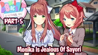 Monika Is Jealous Of Sayori!!!!(Part 5)(Monika Route)(DDLC Normal NV MOD)