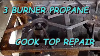 propane burner repair #oldpropaneburnerrepair #metalwork