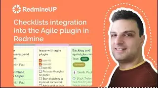 Redmine Checklists plugin integration into the Agile board