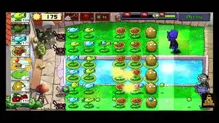 Plants vs Zombies | Pool | Level 4 | Epic Plant Strategy | Mobile Gaming | Stage Unlocked