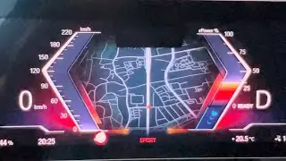 BMW iX xDrive40 (326hp) acceleration 0-160 KM/H
