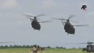 President Trump Watches Intense Military Drill at Fort Bragg | 600 Paratroopers in Action