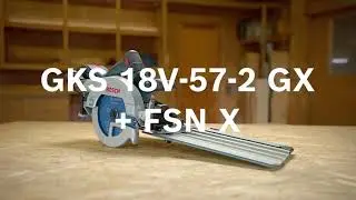 Bosch GKS 18V-57 GX f&uuml;r F&uuml;hrungs- und Kappschienen