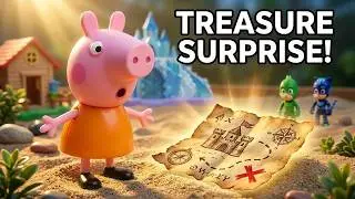 Treasure Hunt with Peppa Pig and PJ Masks!