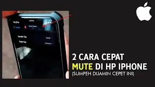 2 Cara Cepat Mute di HP iPhone (Semua Tipe)