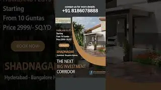 Sri Balarkha farms | Farm Plots For Sale in Shadnagar | Bangalore Highway | Myra Urban Developers