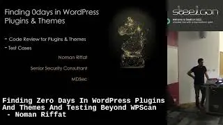 Finding Zero Days In WordPress Plugins And Themes And Testing Beyond WPScan by Noman Riffat