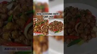 Rahasia tempe orek enak #tempeorek #menutempe #olahantempe