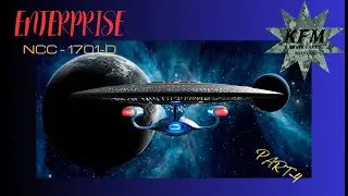 STAR TREK GALAXY CLASS STARSHIPS TREKWORKS TRIBUTE BUILD PART-4