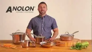 Nouvelle Copper Stainless Steel Cookware | Anolon