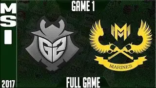 G2 vs GAM [MSI 2017] - 14/05/2017