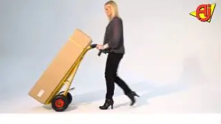 Easy-tip warehouse cart