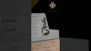Book Type Wedding Invites- Peacock Design | Wedding Invitations | Anantmaya