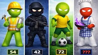 Stickman Party Tournament Mode 1234 Players Mini Games Update part 1