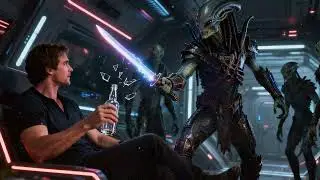 The Alien Pulled an Energy Blade | Human Broke a Bottle and Said 'Your Turn'   HFY   SCI FI