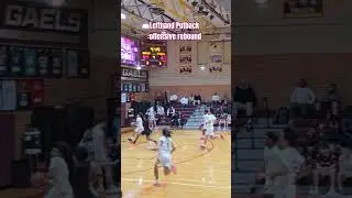 010925 IONA prep JV vs. St. Raymonds #kingstonlee #highschoolbasketball #fastbreak #ambidex #putback