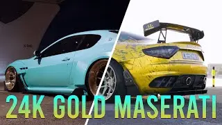 DUBAI MASERATI WITH 24K GOLD | Cinematic |