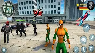 Blue ninja🥷Game Blue Amazing blue ninja Rope Crime Mafia #58 New Games Android Gameplay
